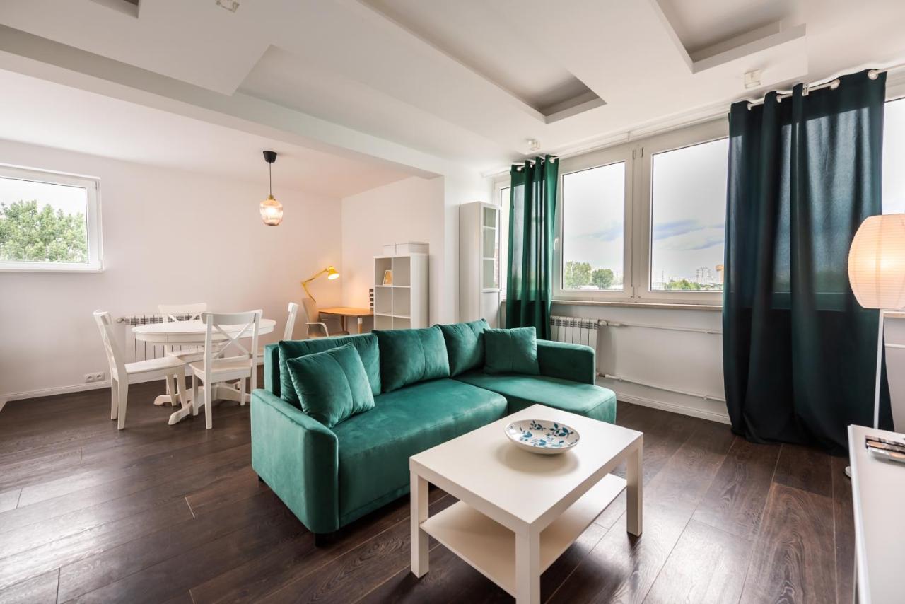 Saska Kępa Green Apartment Warszawa Zewnętrze zdjęcie
