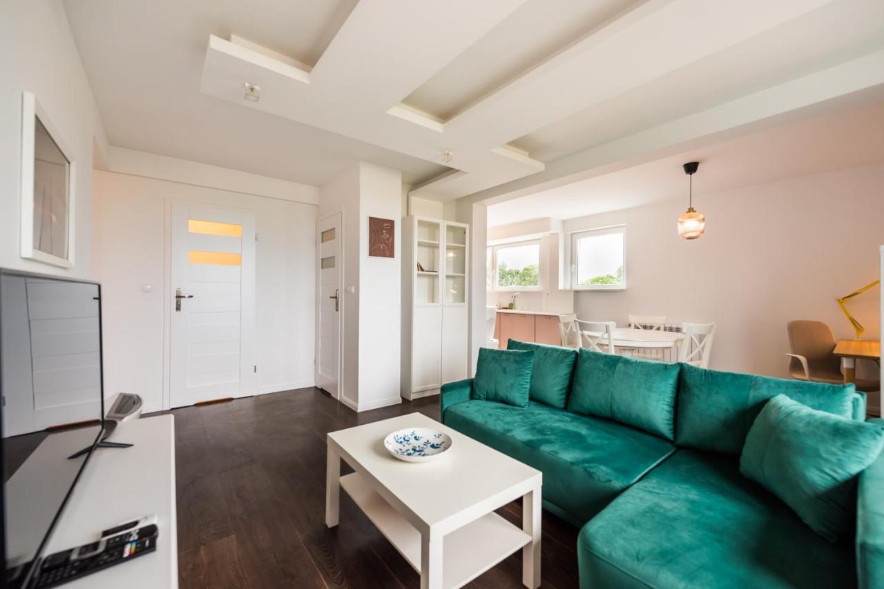 Saska Kępa Green Apartment Warszawa Zewnętrze zdjęcie