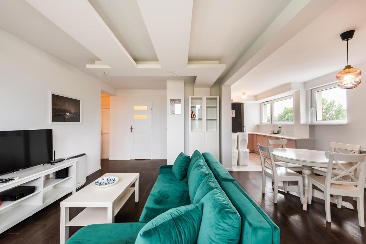 Saska Kępa Green Apartment Warszawa Zewnętrze zdjęcie